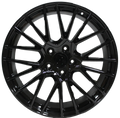 22" Porsche Cayenne Turbo S GTS Gloss Black Mesh Wheels & Rims
