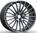 19" Mercedes S-Class S550 S580 S600 Staggered Black Machined Lip Wheels & Rims