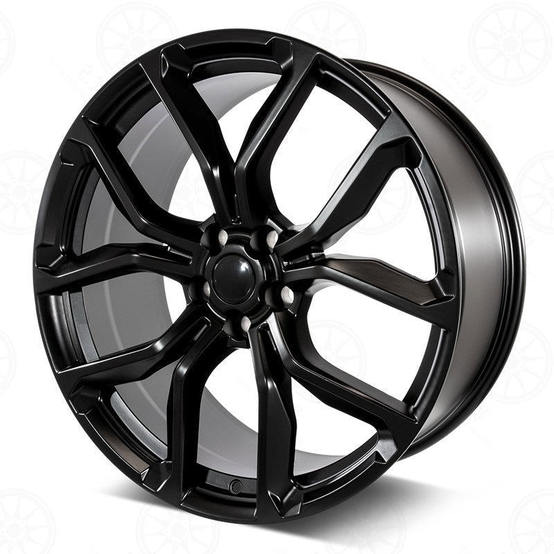 24" Range Rover Full Size / Sport / Defender SVR Satin Black Wheels & Rims