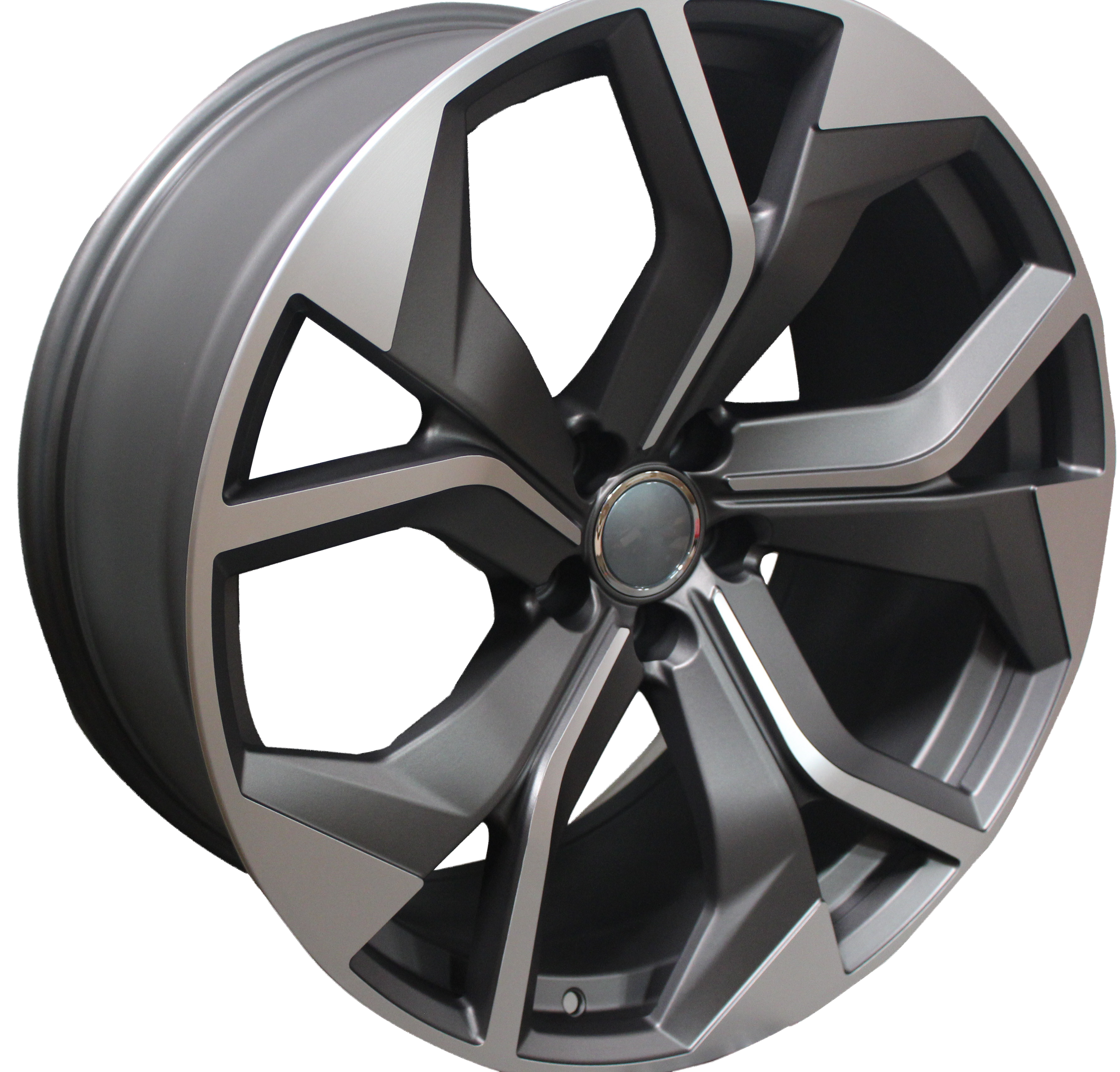 23" Audi Q5 Q7 Q8 A6 A7 A8 S-Line Black Machined Wheels & Rims