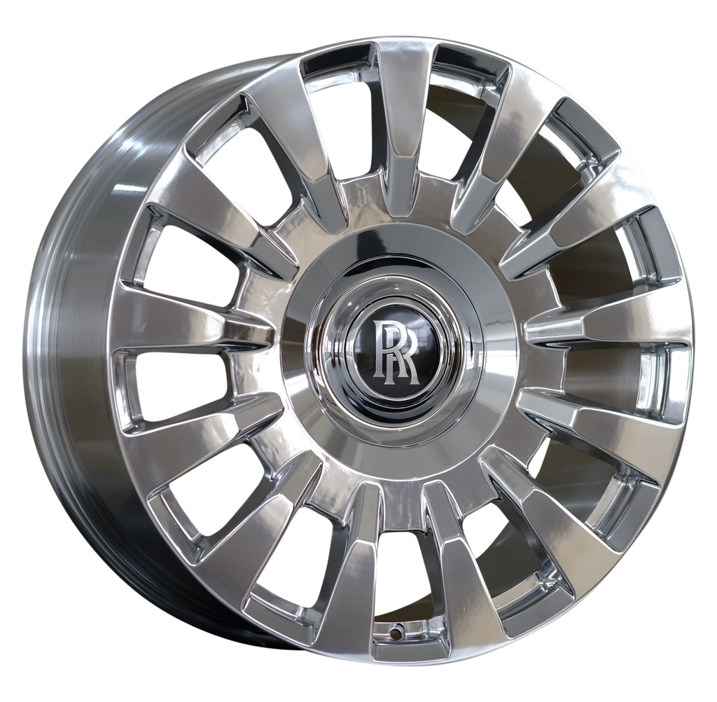 22" Rolls Royce Ghost Wraith Phantom Forged Staggered Polished Wheels & Rims