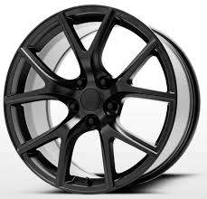 20" Jeep Grand Cherokee SRT Hellcat Laredo Satin Black Style 11 Wheels