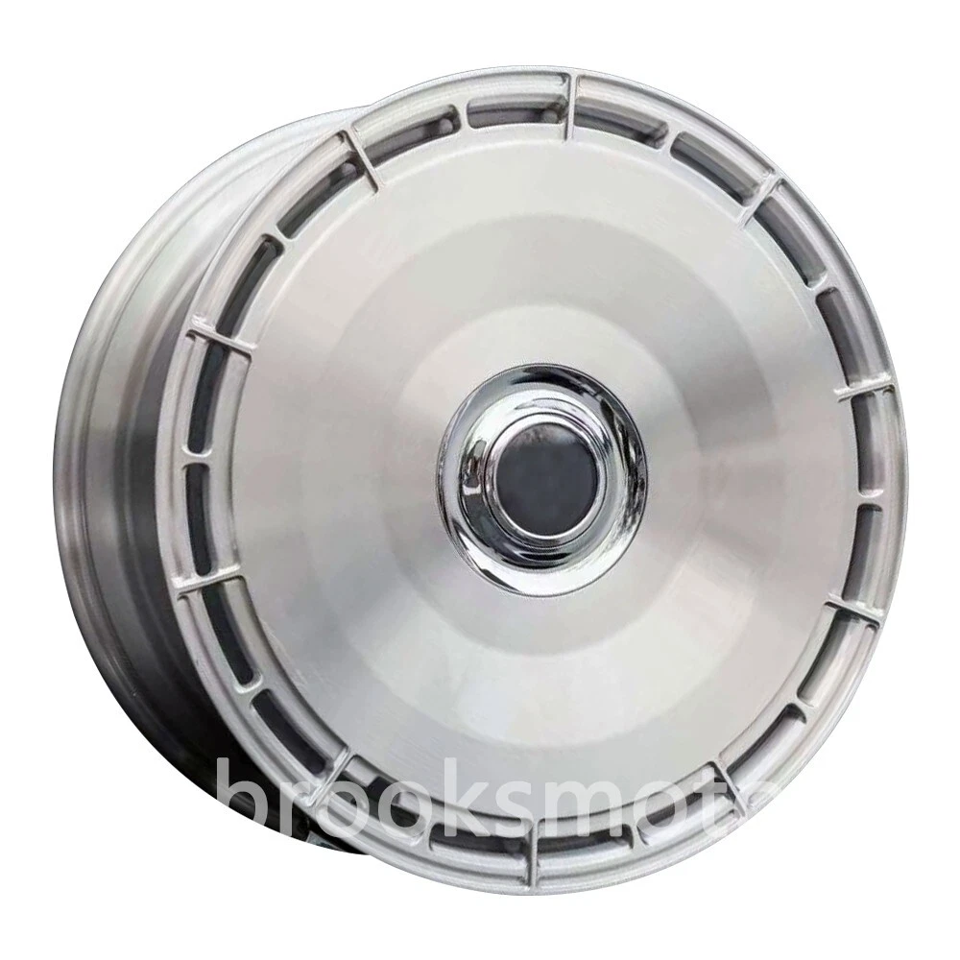 22" Rolls Royce Ghost Cullinan Phantom Forged Silver Brushed Style 25 Wheels