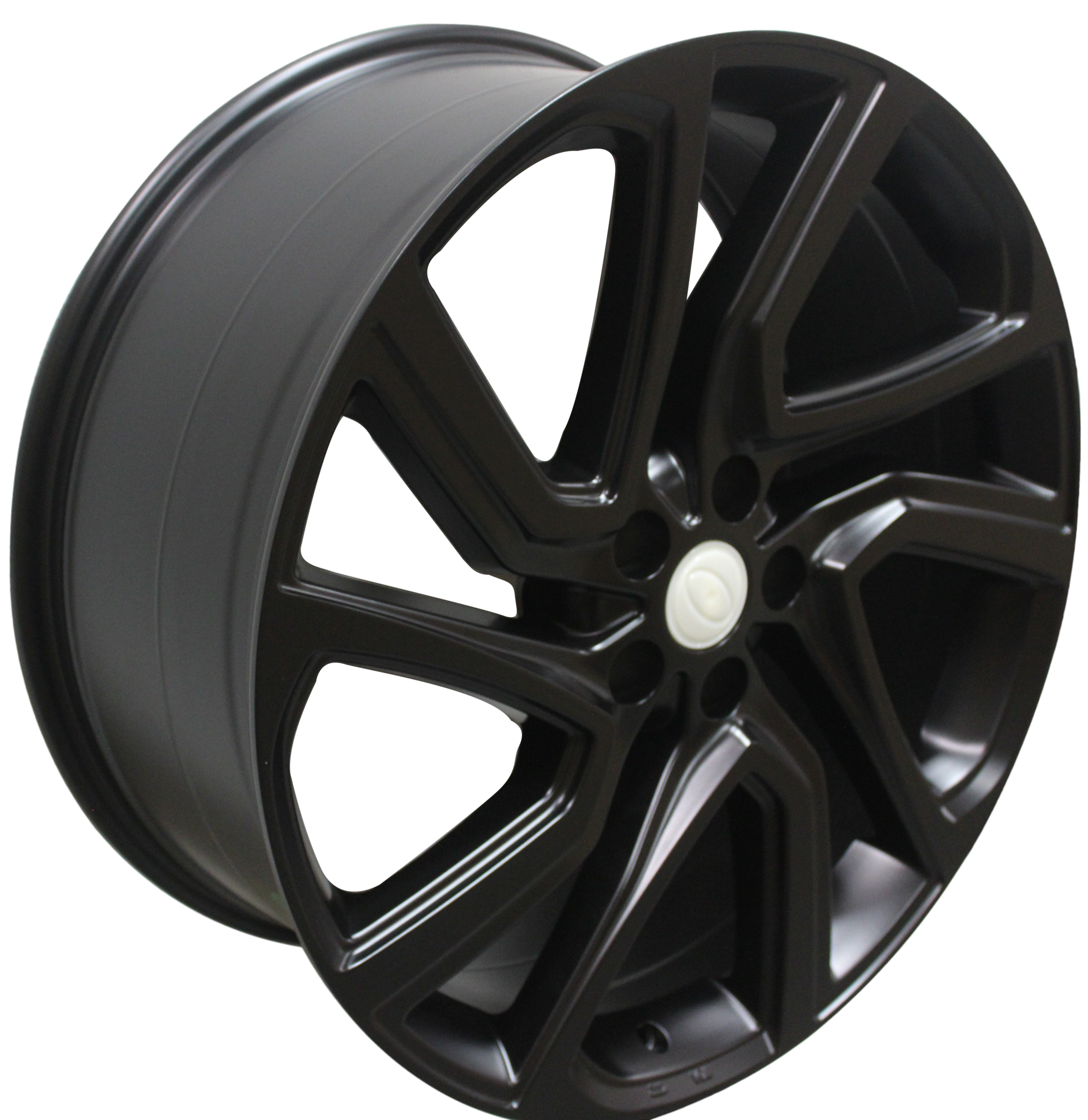 22 Inch Rims Land Rover Discovery Style Satin Black Wheels