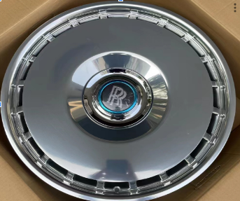 22" Rolls Royce Ghost Cullinan Phantom Forged Polished Style 25 Wheels