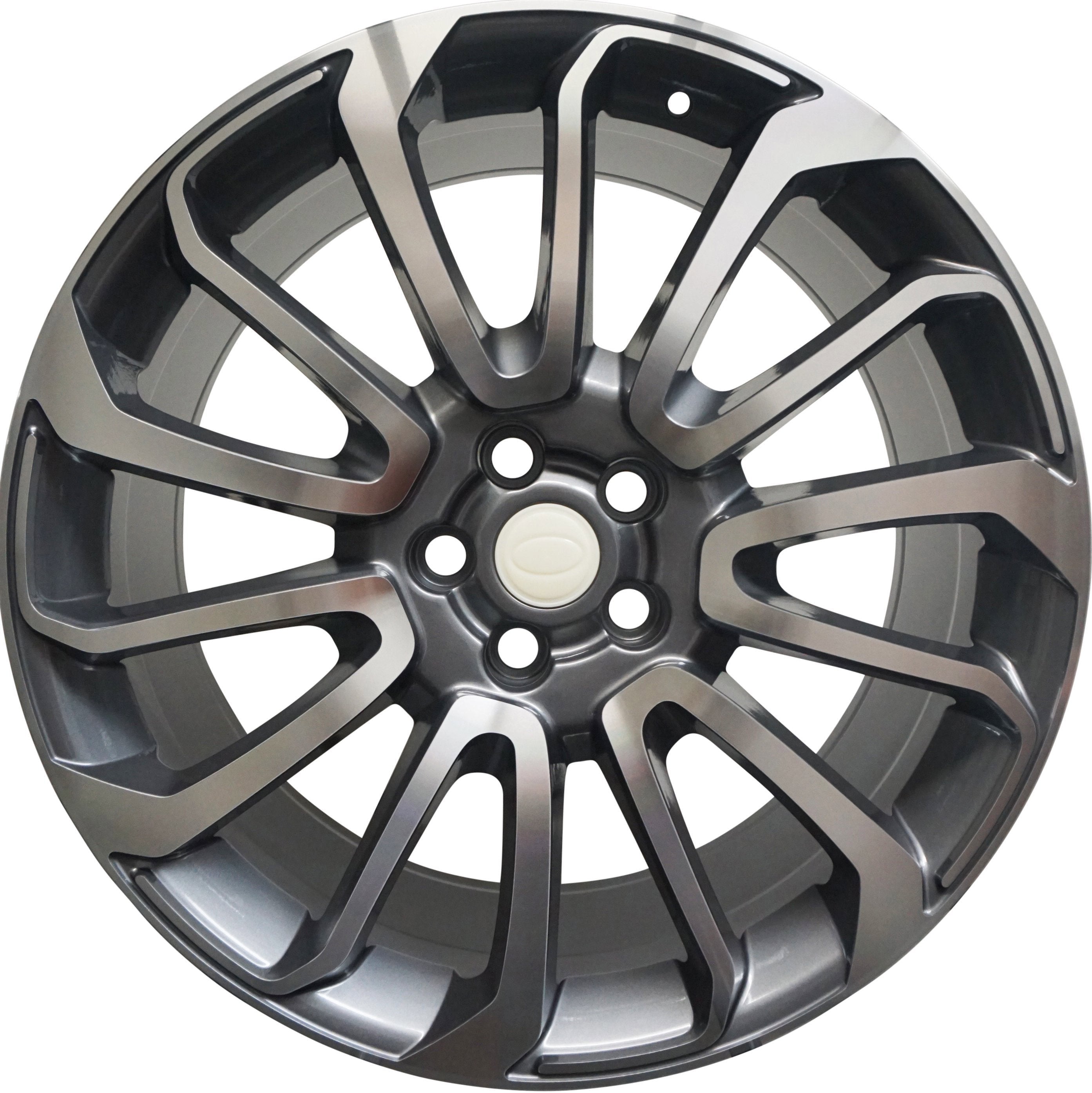 24" Range Rover Full Size / Sport / Defender Autobiography Black Machined Wheels & Rims