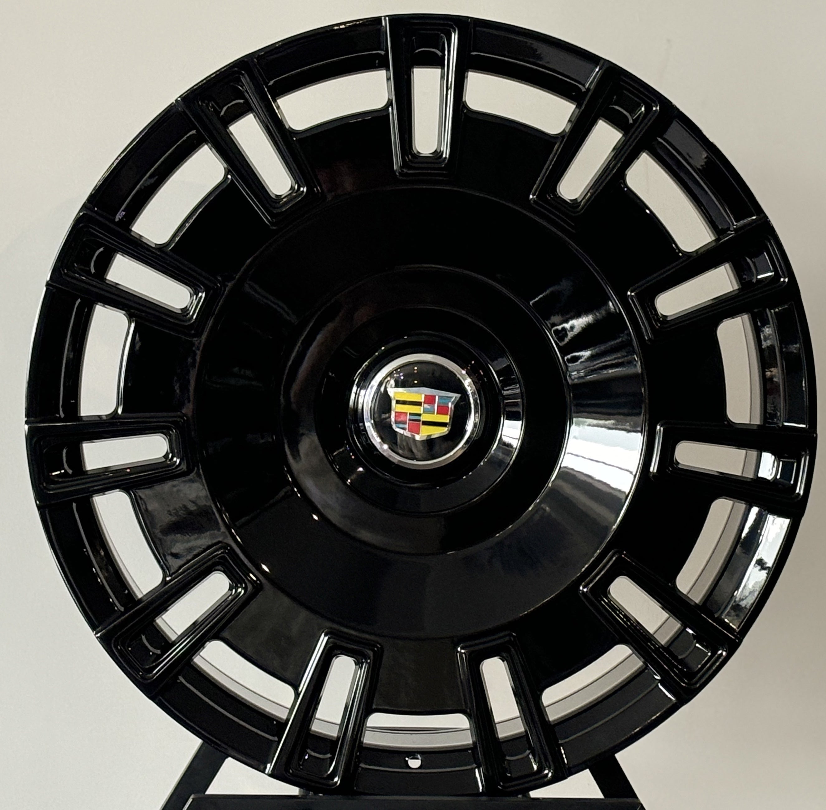 26" Cadillac Escalade ESV EXT Gloss Black Style 20 Wheels