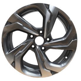 17" Honda Accord Civic Crosstour CR-V Acura Gunmetal Machined Wheels & Rims