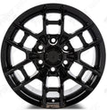 18" Toyota 4Runner FJ Cruiser Tacoma TRD Pro Style Matte Black Wheels & Rims