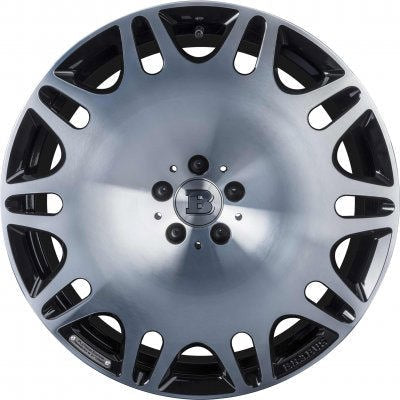 22" Mercedes S-Class S580 S600 Forged Staggered Gloss Black Machined Style 52 Wheels & Rims