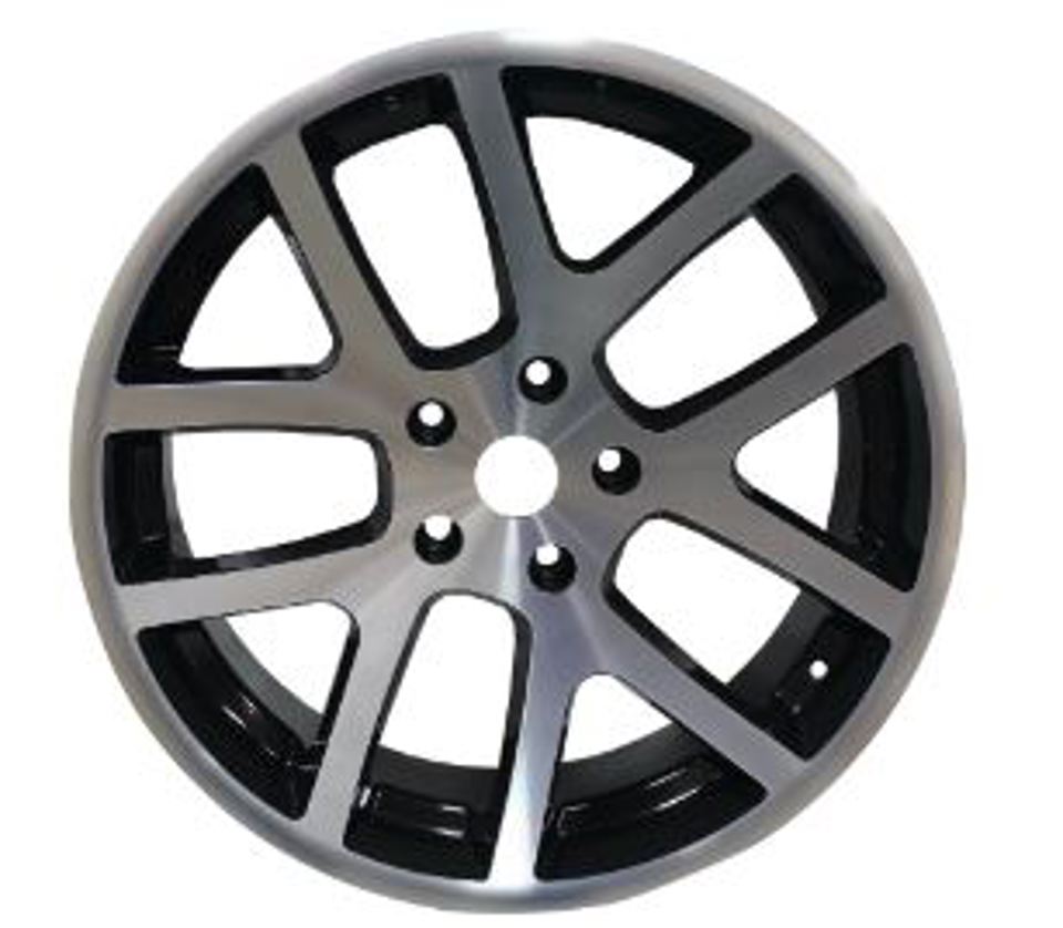 20" Toyota Tundra Sequoia Lexus LX Gunmetal Machined Style 13 Wheels