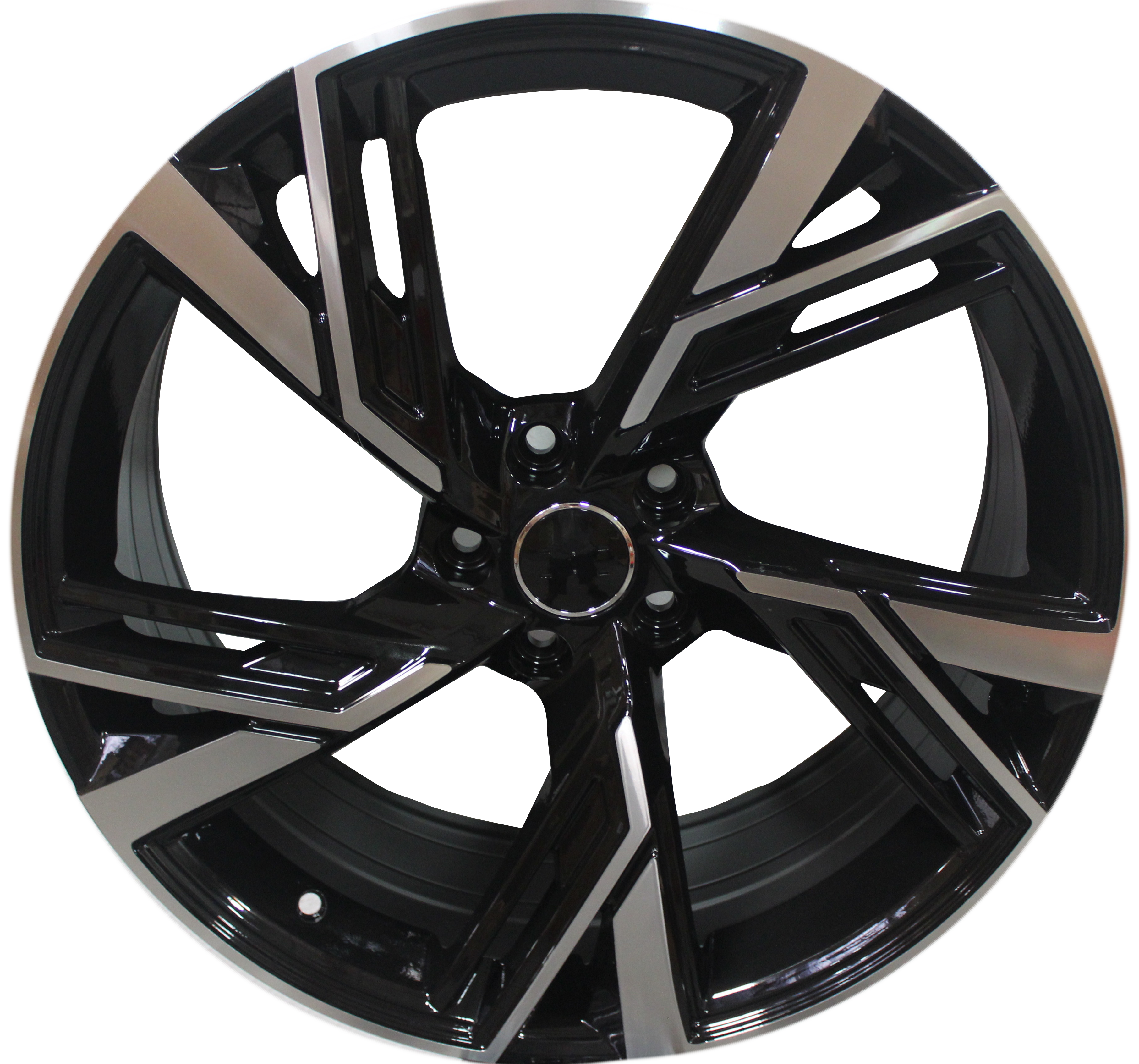 19" Audi A4 A5 A6 A7 S4 S5 S6 S7 RS Style Black Machined Wheels & Rims