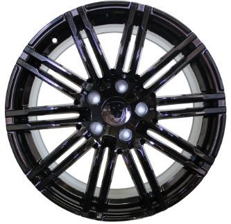 21" Porsche Cayenne Turbo S GTS Base Gloss Black Wheels & Rims