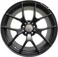 19" Mercedes C-Class E-Class Staggered Satin Black Machined Lip Wheels & Rims