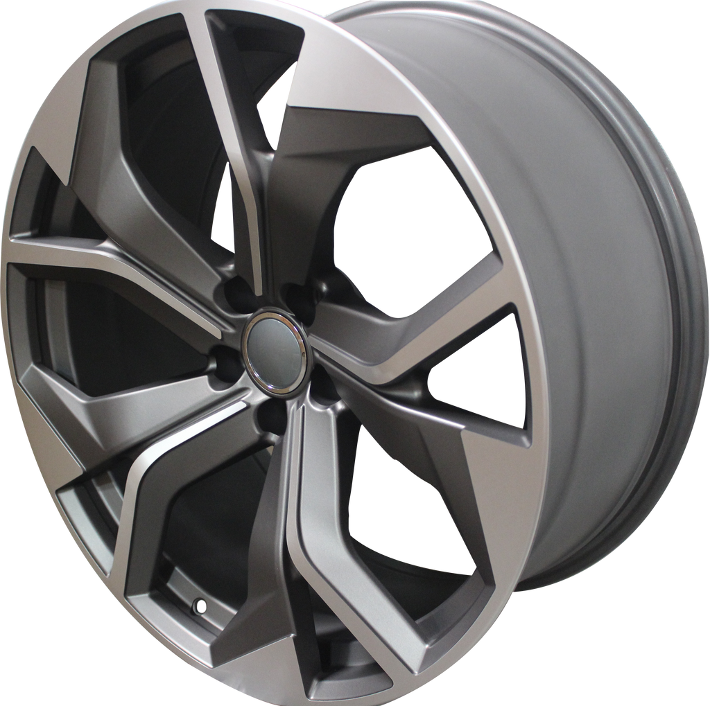 23" Audi Q5 Q7 Q8 A6 A7 A8 S-Line Black Machined Wheels & Rims