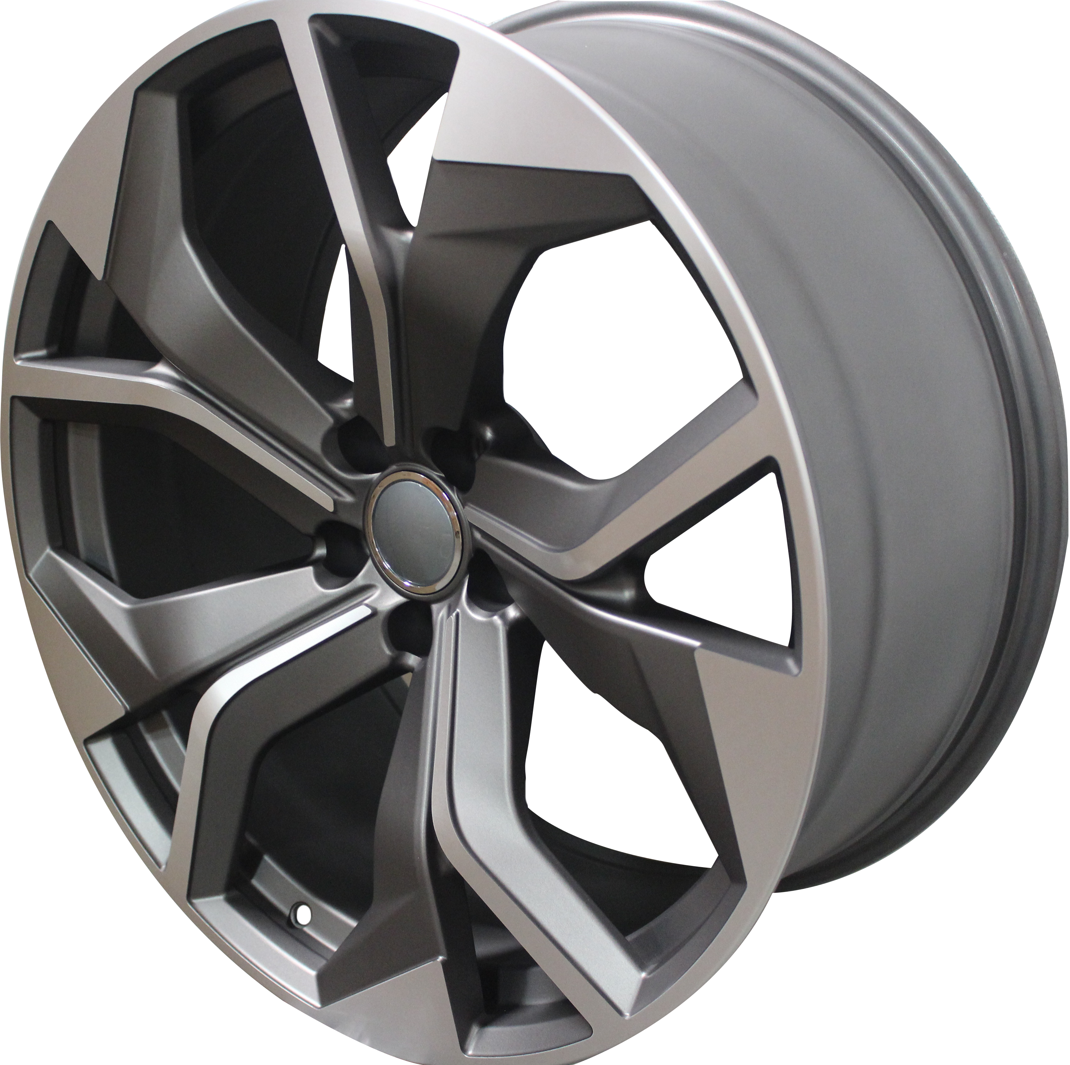 23" Audi Q5 Q7 Q8 A6 A7 A8 S-Line Black Machined Wheels & Rims