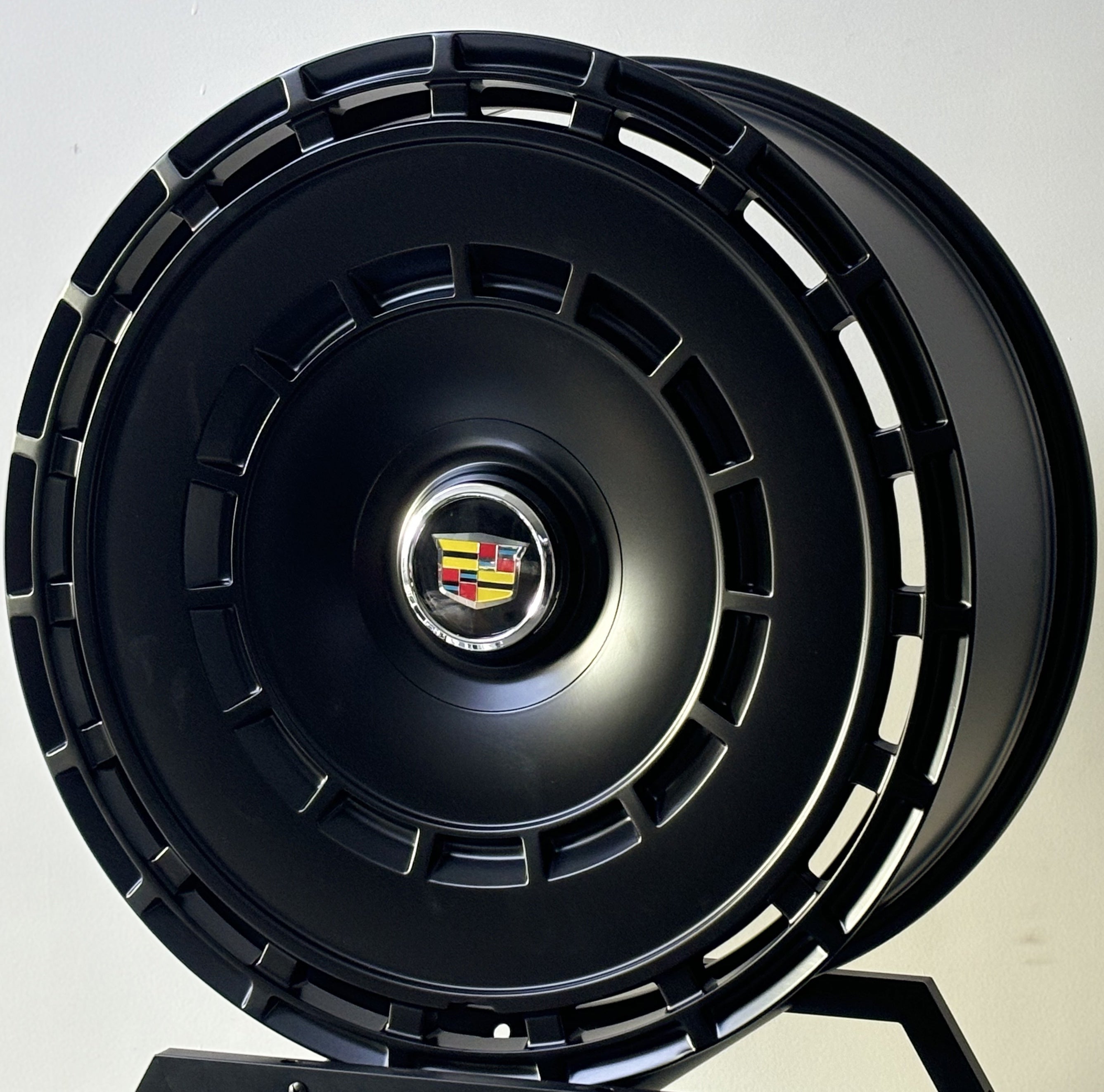 24" Cadillac Escalade Platinum SUV ESV EXT Satin Black Style 18 Wheels
