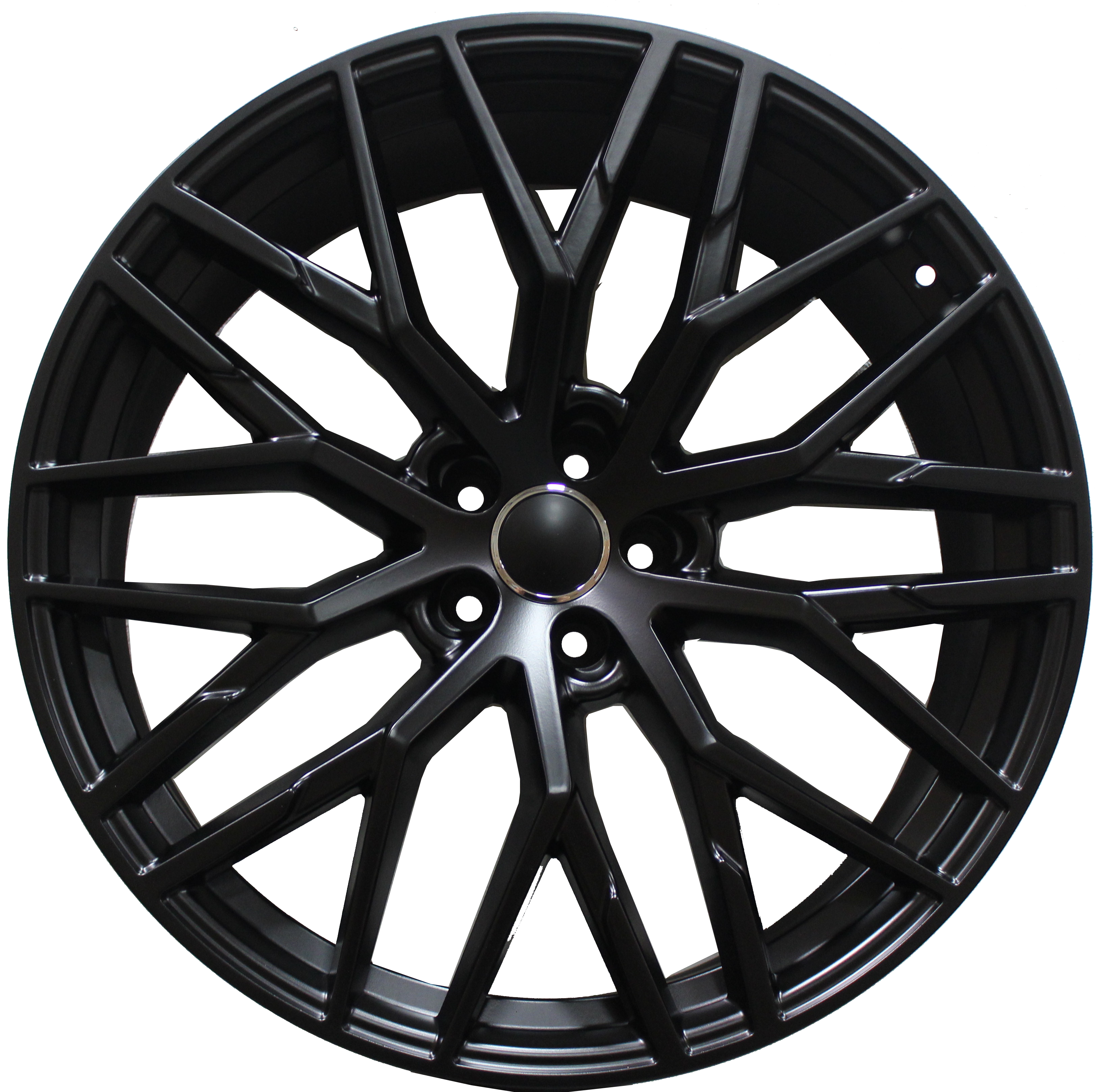 20" Audi Q3 Q5 Q7 A4 A5 A6 A7 A8 R8 Style Satin Black Wheels & Rims