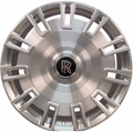 22" Rolls Royce Ghost Cullinan Phantom Forged Staggered Brushed Silver Style 19 Wheels & Rims