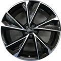 20" Audi A4 A5 A6 A7 RS Style Black Machined Wheels & Rims