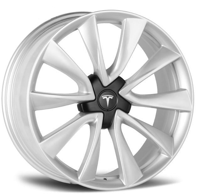 20" Tesla Model 3 Model Y Silver Style 15 Wheels & Rims
