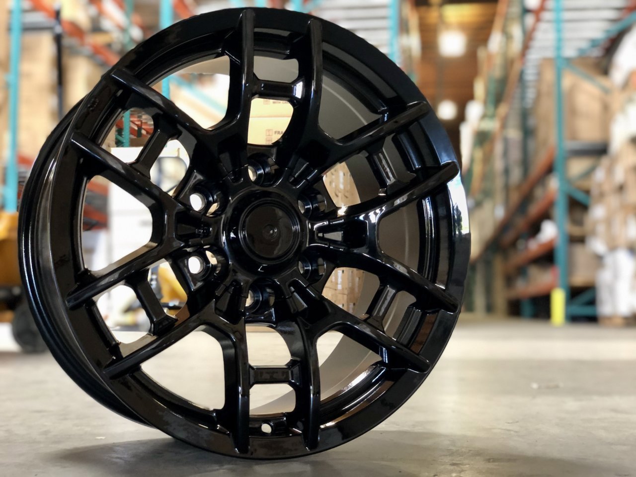 18" Toyota 4Runner FJ Cruiser Tacoma TRD Pro Style Matte Black Wheels & Rims