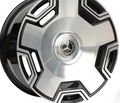 24" Mercedes G-Wagon G580 G550 G63 G65 Monoblock Forged Black Machined Style 53 Wheels & Rims