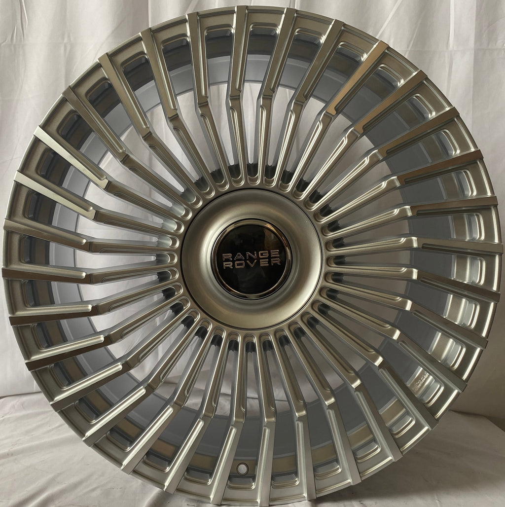 23" Range Rover Full Size Sport Silver Machined Style 35 Wheels
