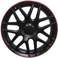 18" Mercedes S-Class CL Matte Black Red Line Wheels & Rims