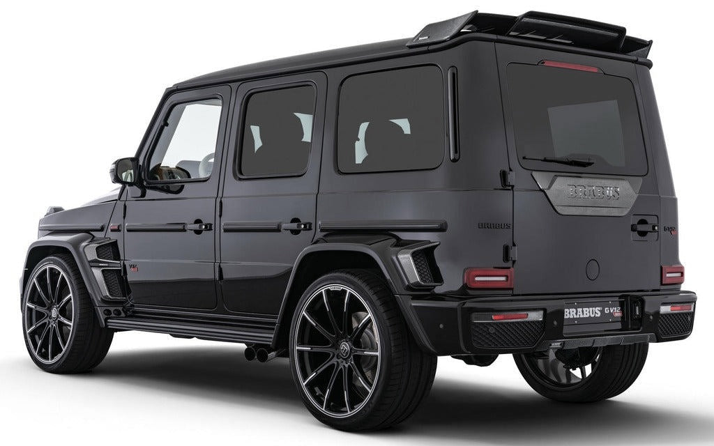 22" Mercedes G-Wagon G63 G550 Brabus Platinum Style Satin Black Machined Wheels & Rims