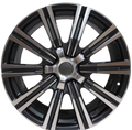 21" Toyota Tundra Sequoia Land Cruiser Lexus LX Gunmetal Machined Wheels & Rims