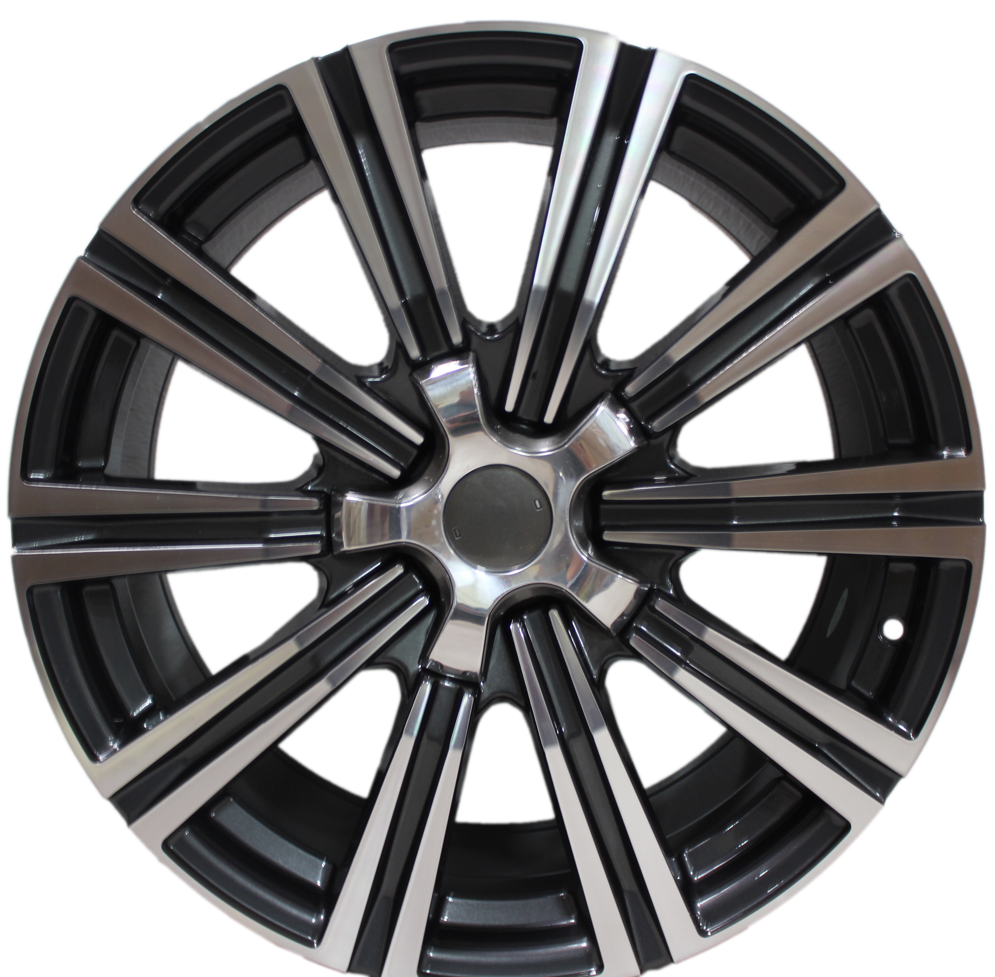 21" Toyota Tundra Sequoia Land Cruiser Lexus LX Gunmetal Machined Wheels & Rims