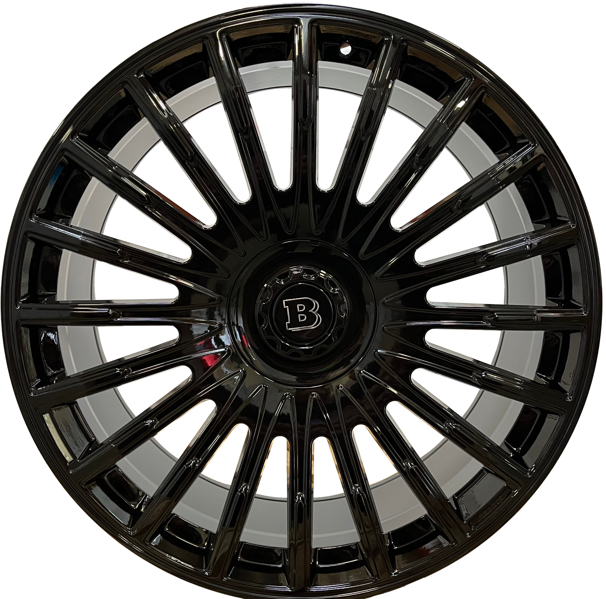 24" Mercedes G-Wagon G550 G63 G65 Forged Brabus Gloss Black Style 53 Wheels