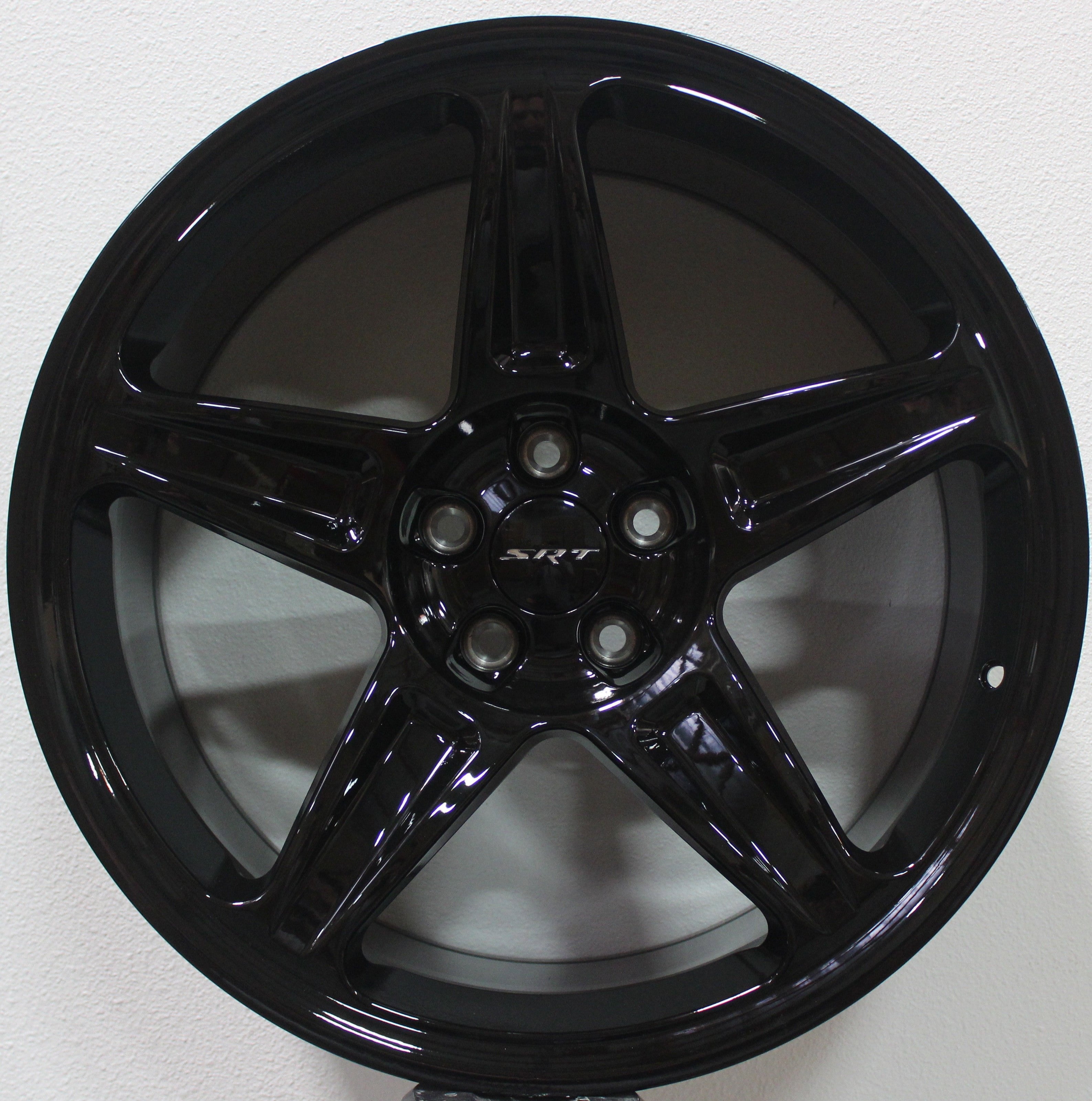 20" Dodge Charger Challenger Magnum Hellcat SRT Demon Staggered Gloss Black Wheels & Rims