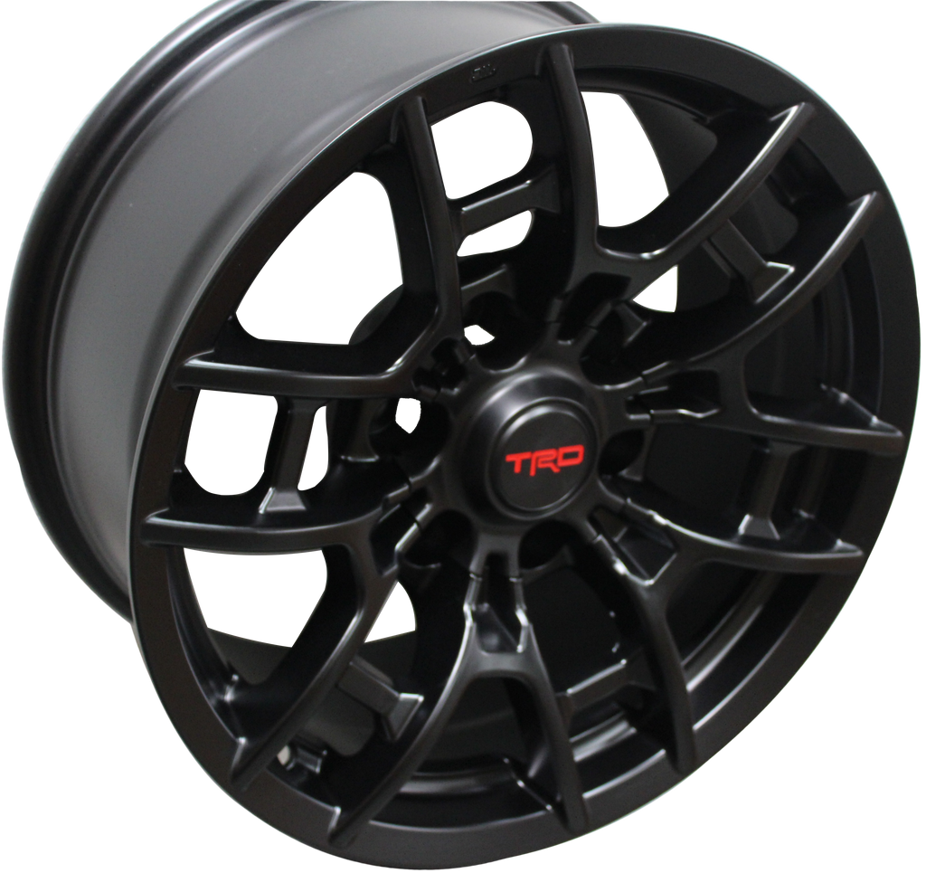 22" Toyota 4Runner FJ Cruiser Tacoma TRD Pro Style Matte Black Wheels & Rims