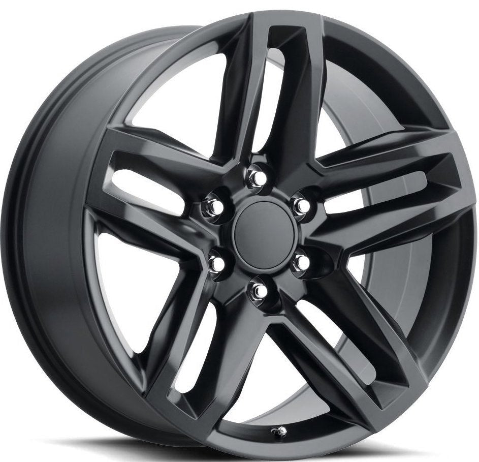 20" Chevy GMC Silverado Sierra Tahoe Yukon Satin Black Wheels & Rims
