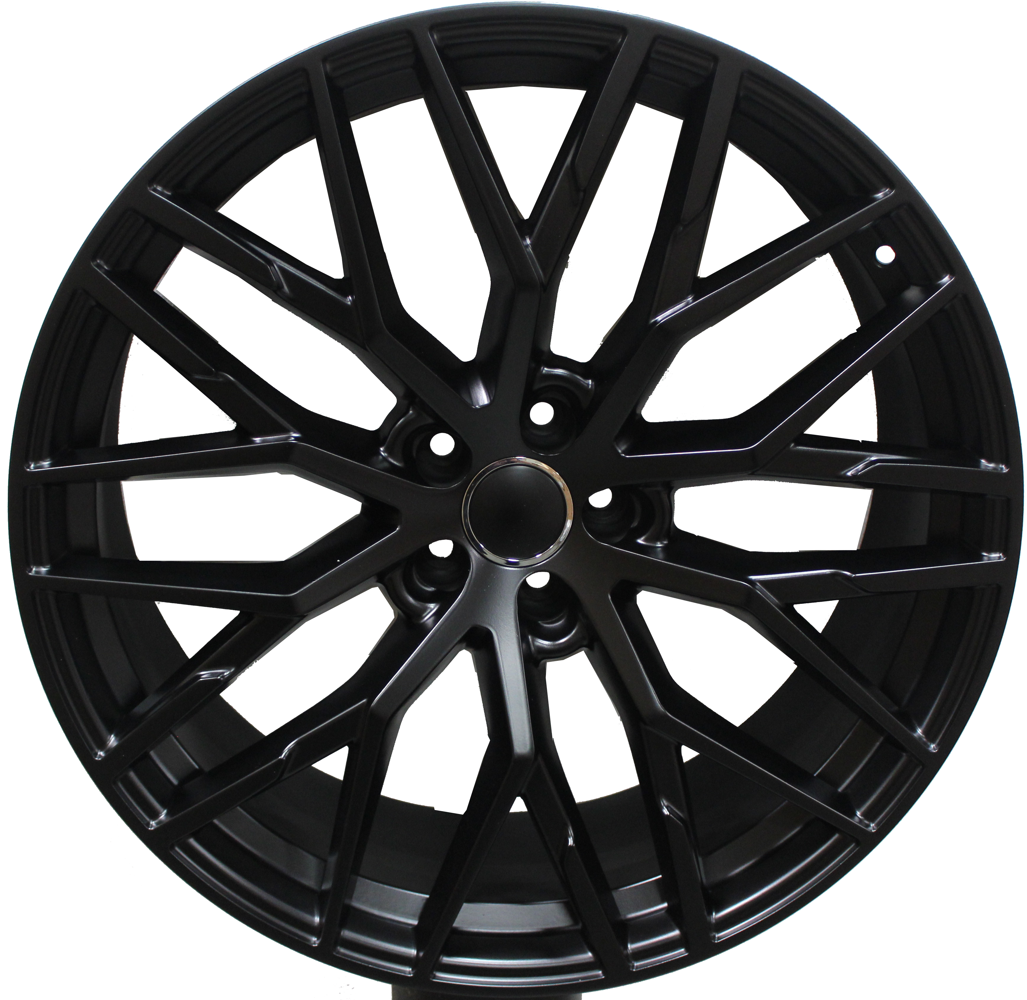 20" Audi Q3 Q5 Q7 A4 A5 A6 A7 A8 R8 Style Satin Black Wheels & Rims