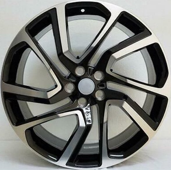 20" Range Rover Velar Evoque Freelander Autobiography Black Machined Wheels & Rims